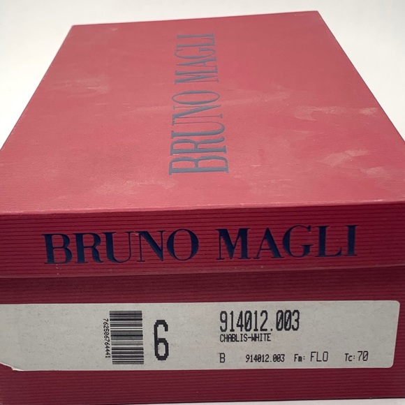 Bruno Magli Chablis White Crystal Ankle Dress Shoe - Picture 11 of 14